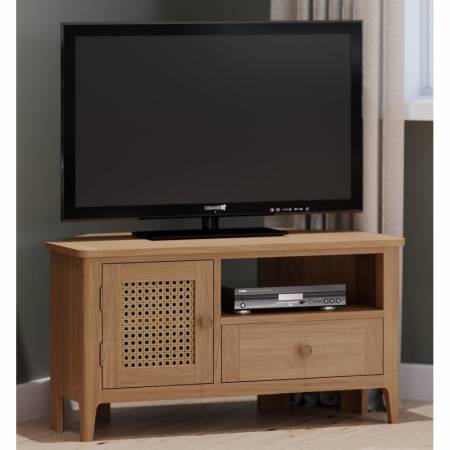 Aurora Oak Corner Television Cabinet
