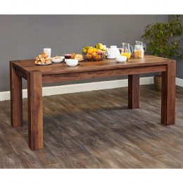 Shiro Solid Walnut Large Dining Table