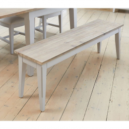 Signature Grey Painted Dining Bench (150cm)