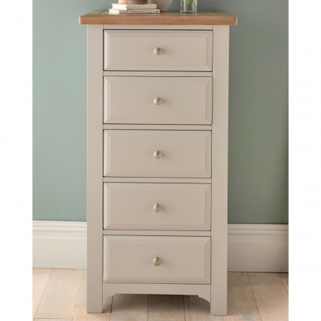 Harrogate Grey Painted Wellington Chest of Drawers