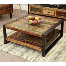 Urban Chic Reclaimed Square Coffee Table
