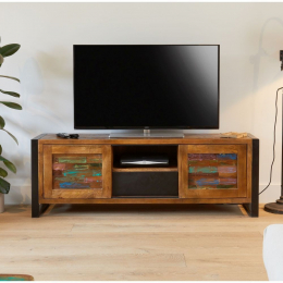 Urban Chic Reclaimed Widescreen Television Cabinet