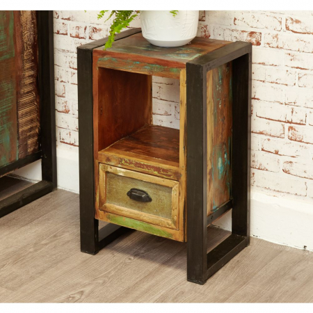 Urban Chic Reclaimed Lamp Table