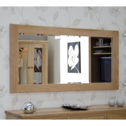 Opus Solid Oak Large Mirror