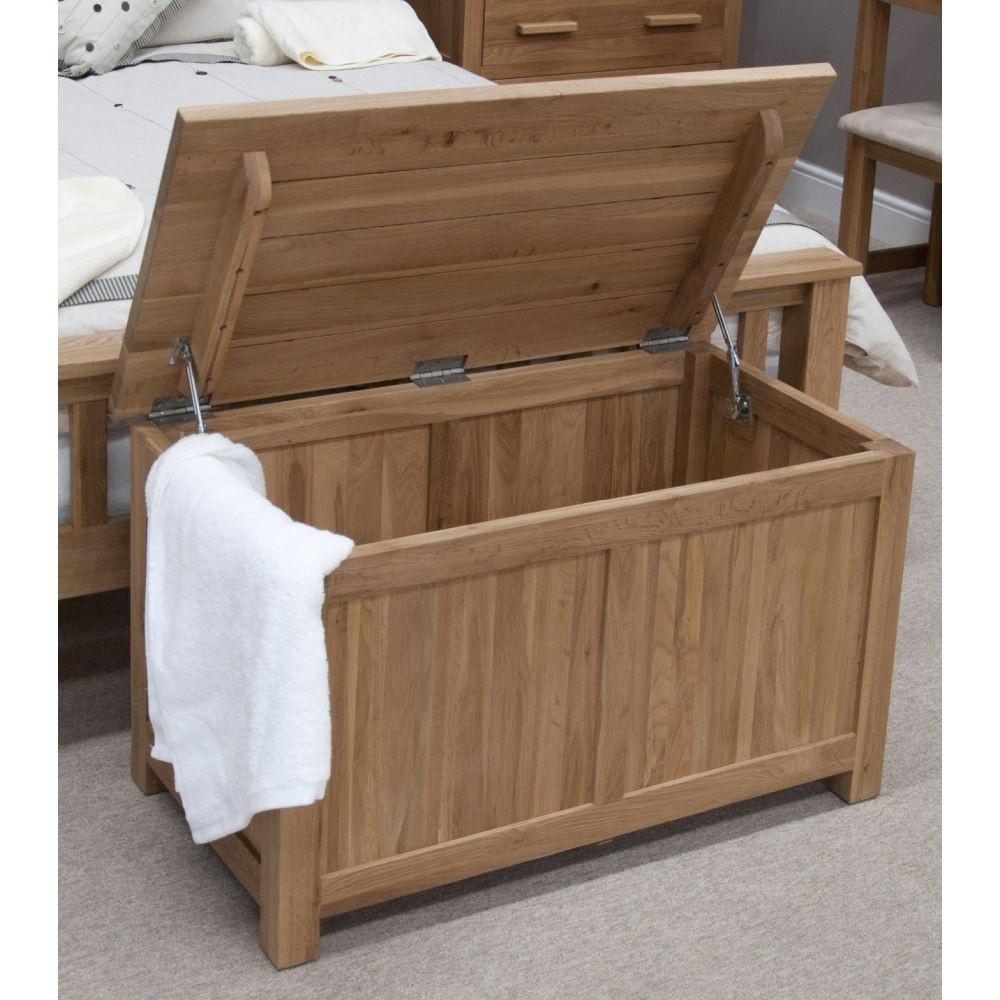 Opus Solid Oak Wide Chest of Drawers