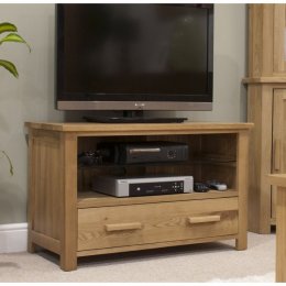 Opus Solid Oak Television Cabinet