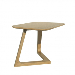 Scandic Solid Oak V Small Lamp Table