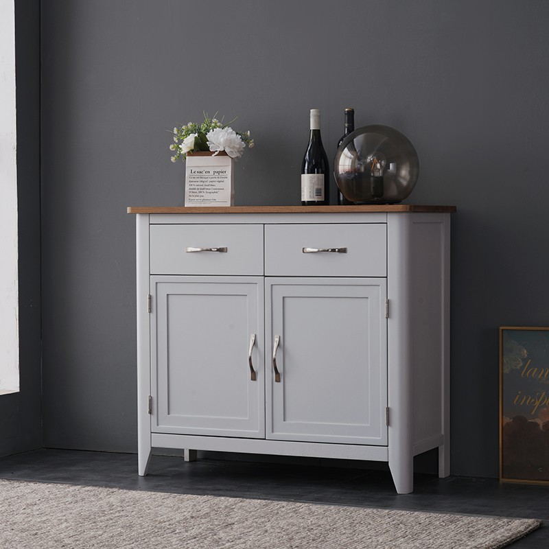 Venice Grey Painted Large Sideboard