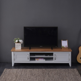 Venice Grey Painted Large Television Cabinet