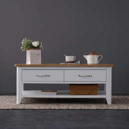 Venice Grey Painted Large Coffee Table