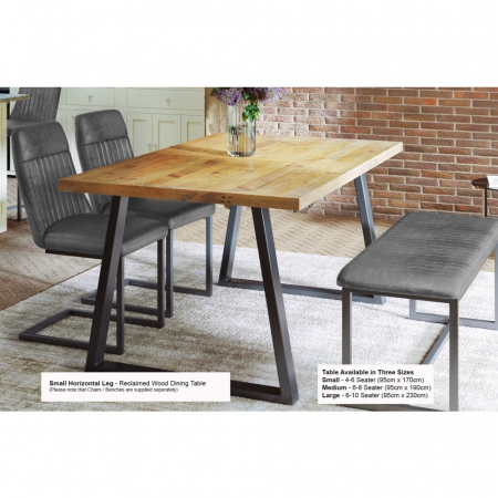 Urban Elegance Reclaimed Small Dining Table